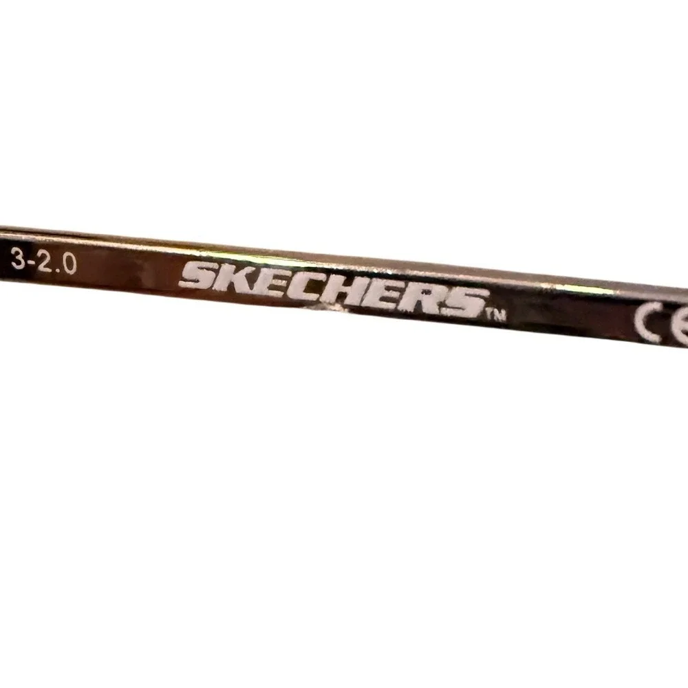 Skechers‎ SE6150 10C Silver Aviator Sunglasses Mirrored Lens Downtown Retro 90s